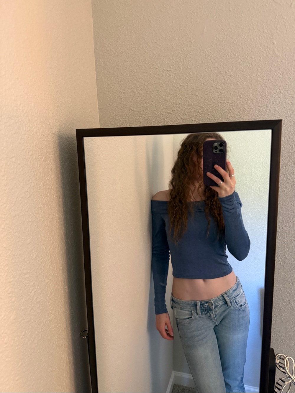Edikted Dusty blue Knit Top from Edikted